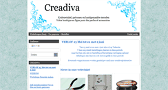 Desktop Screenshot of creadiva.be