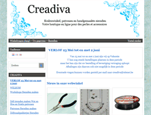Tablet Screenshot of creadiva.be